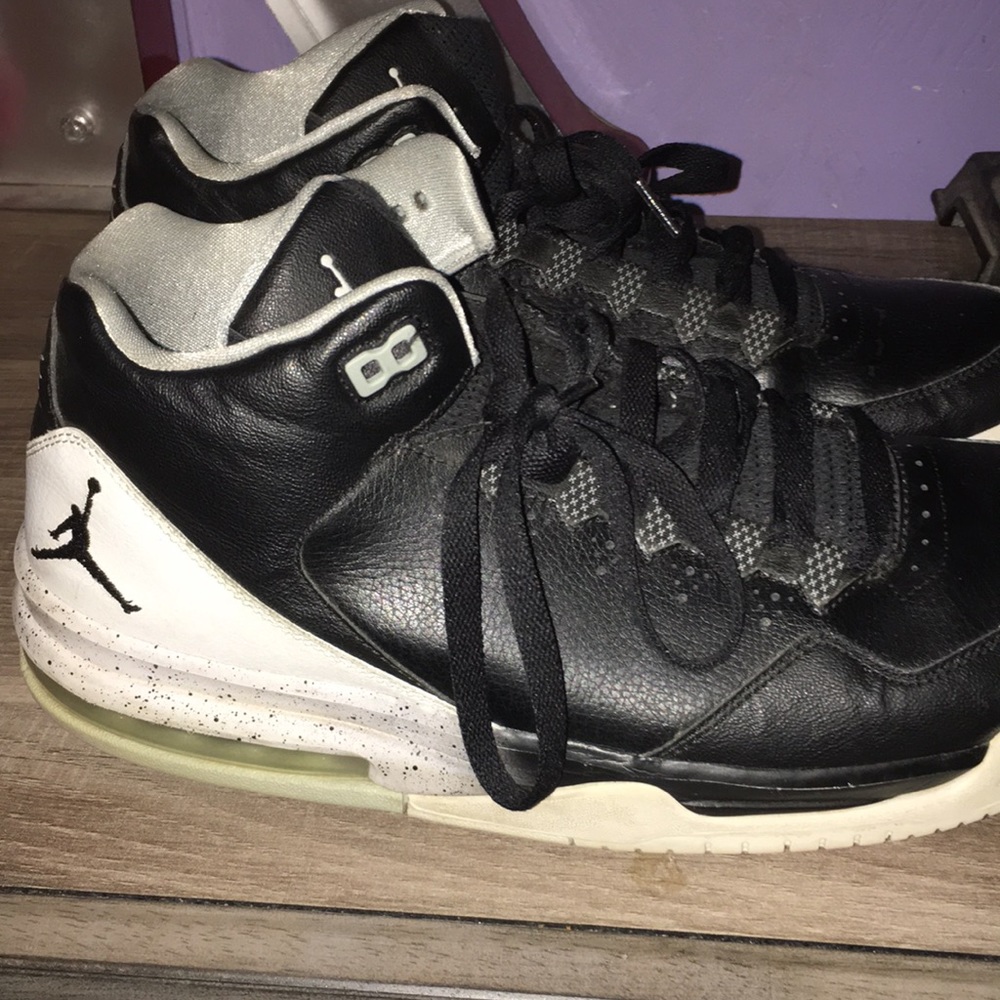 Black and White Jordans